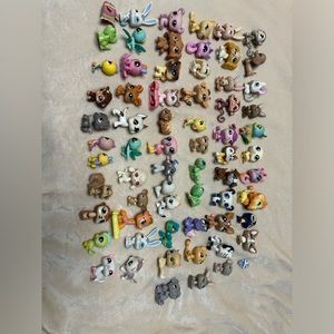 67 Littlest Pet Shop Figures
